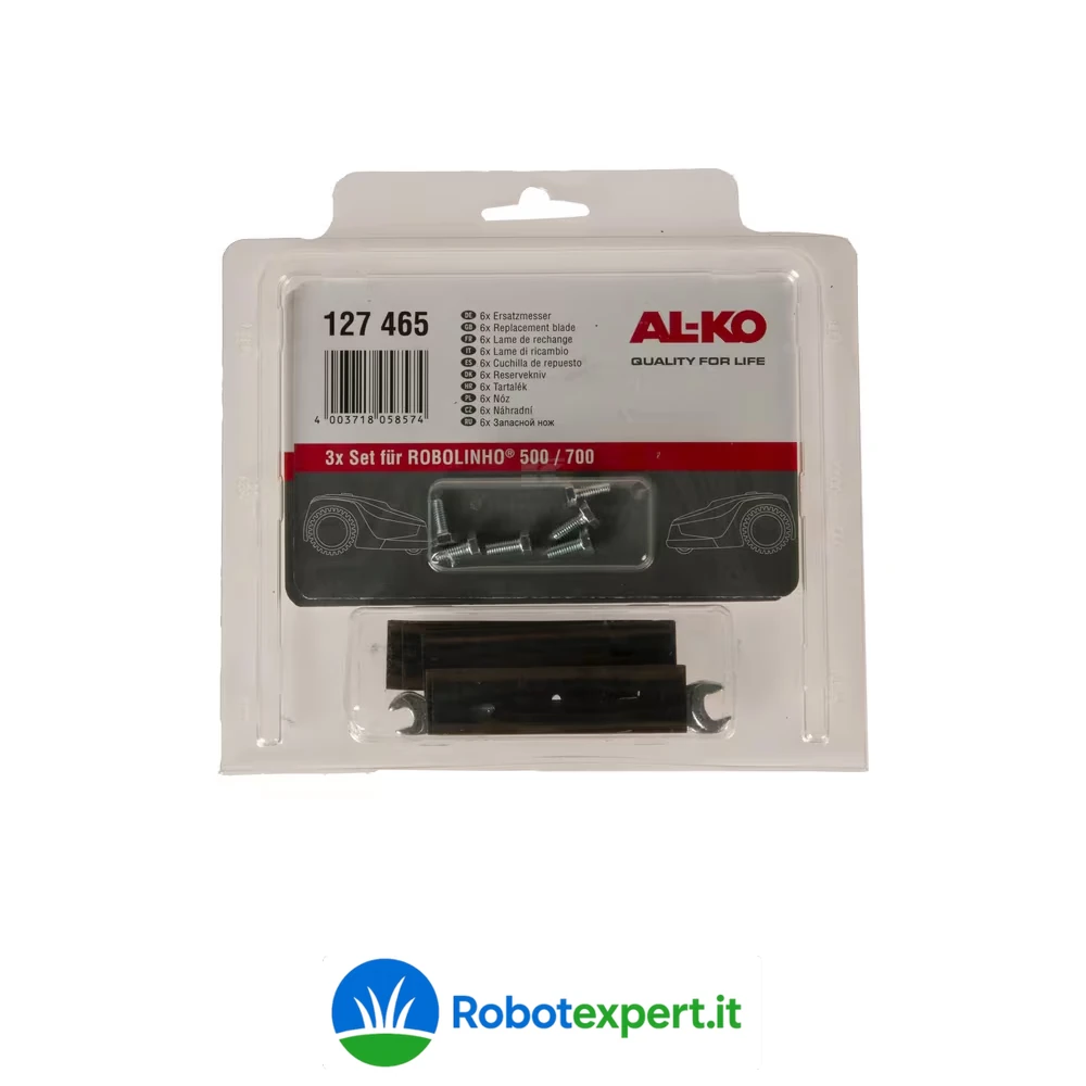 Lame Robolinho, (6x) AL-KO cod. 127465 Lame Robolinho, (6x) AL-KO cod. 127465 – Lame Robolinho, (6x) AL-KO cod.
